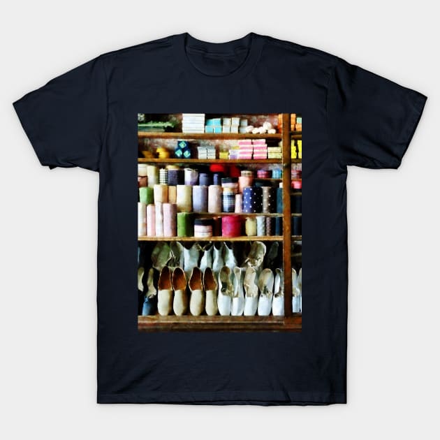 Sewing - Cloth In General Store T-Shirt by SusanSavad